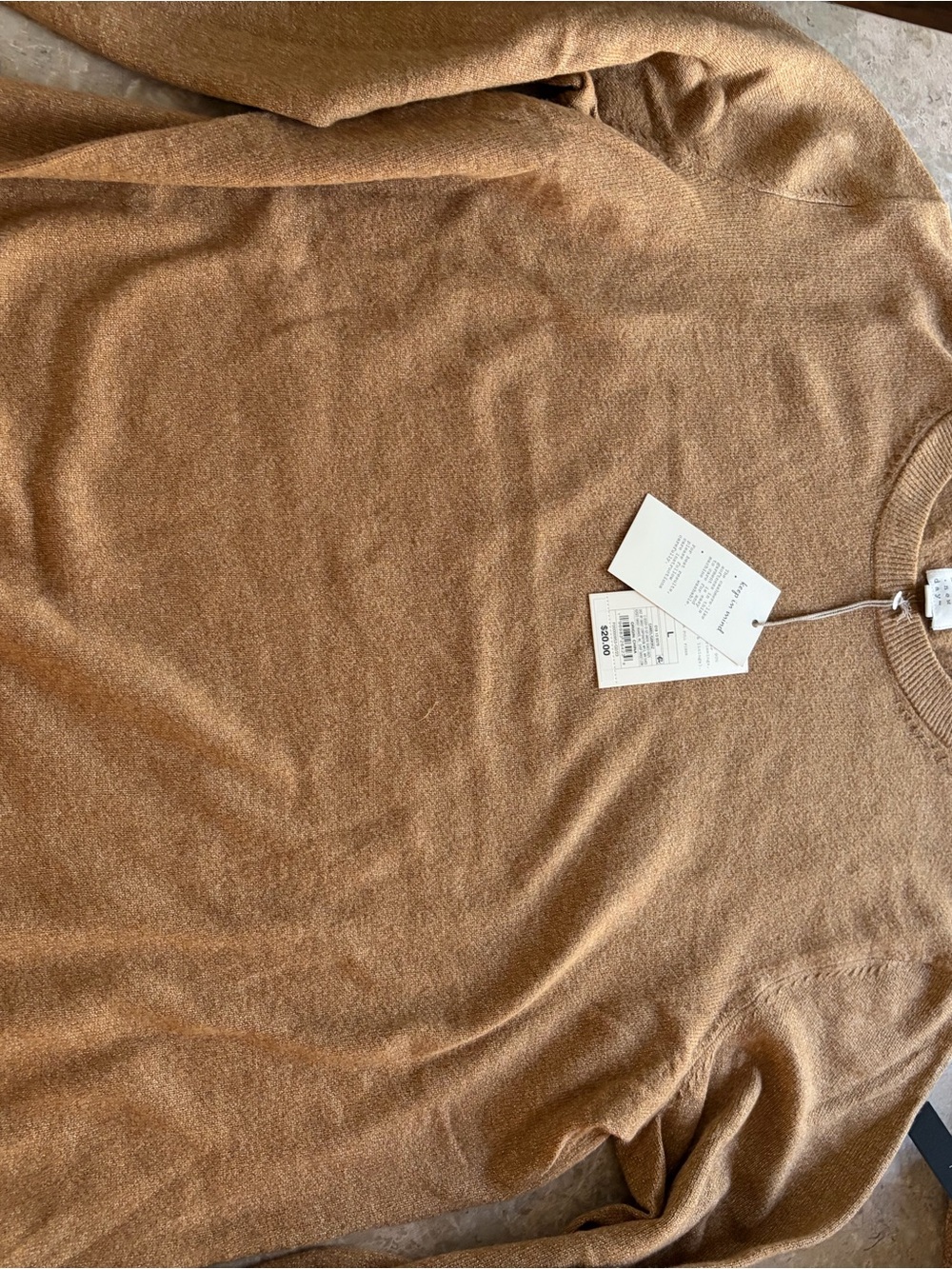 a new day Camel Crew Neck Sweater